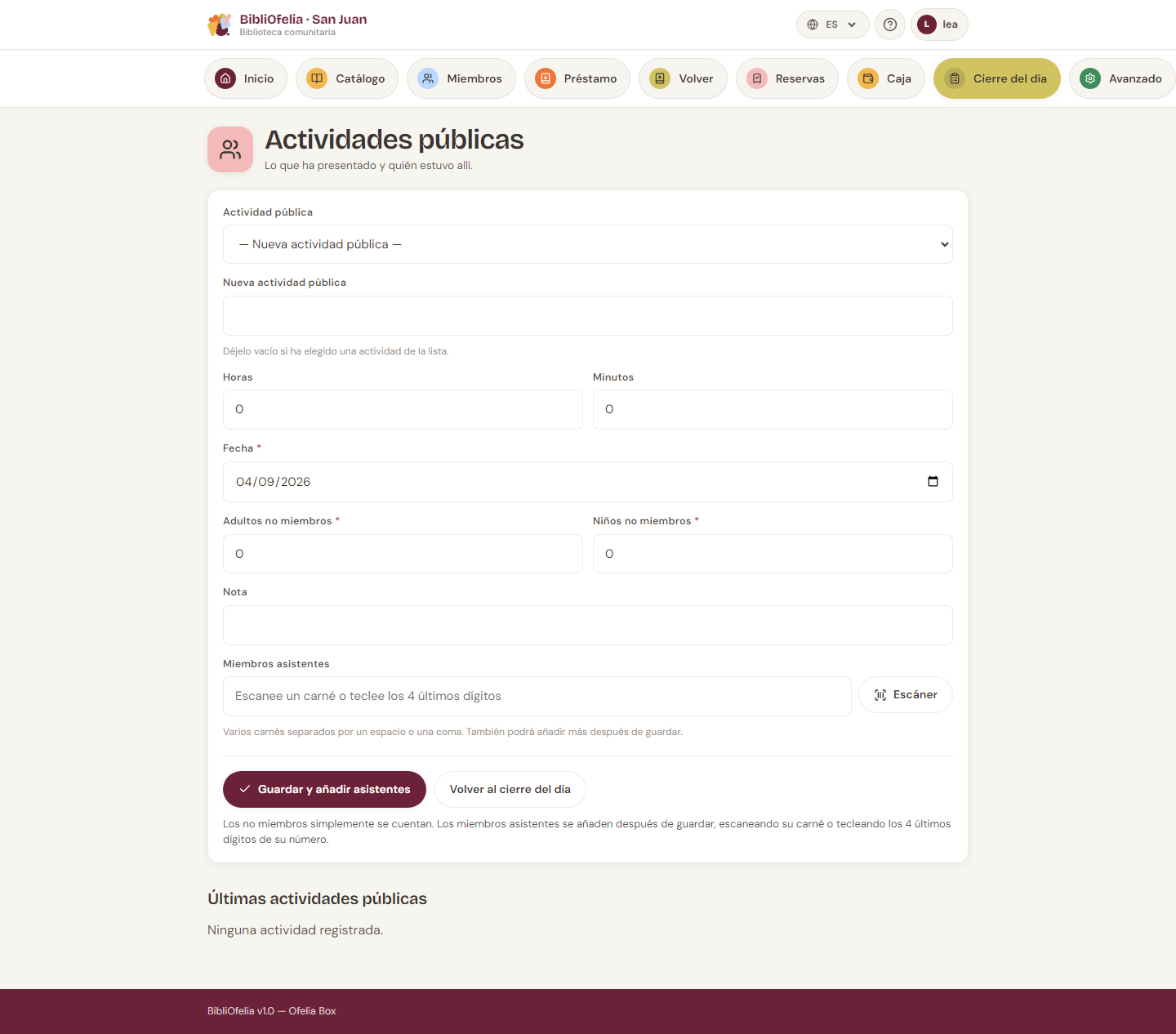Registrar una animación